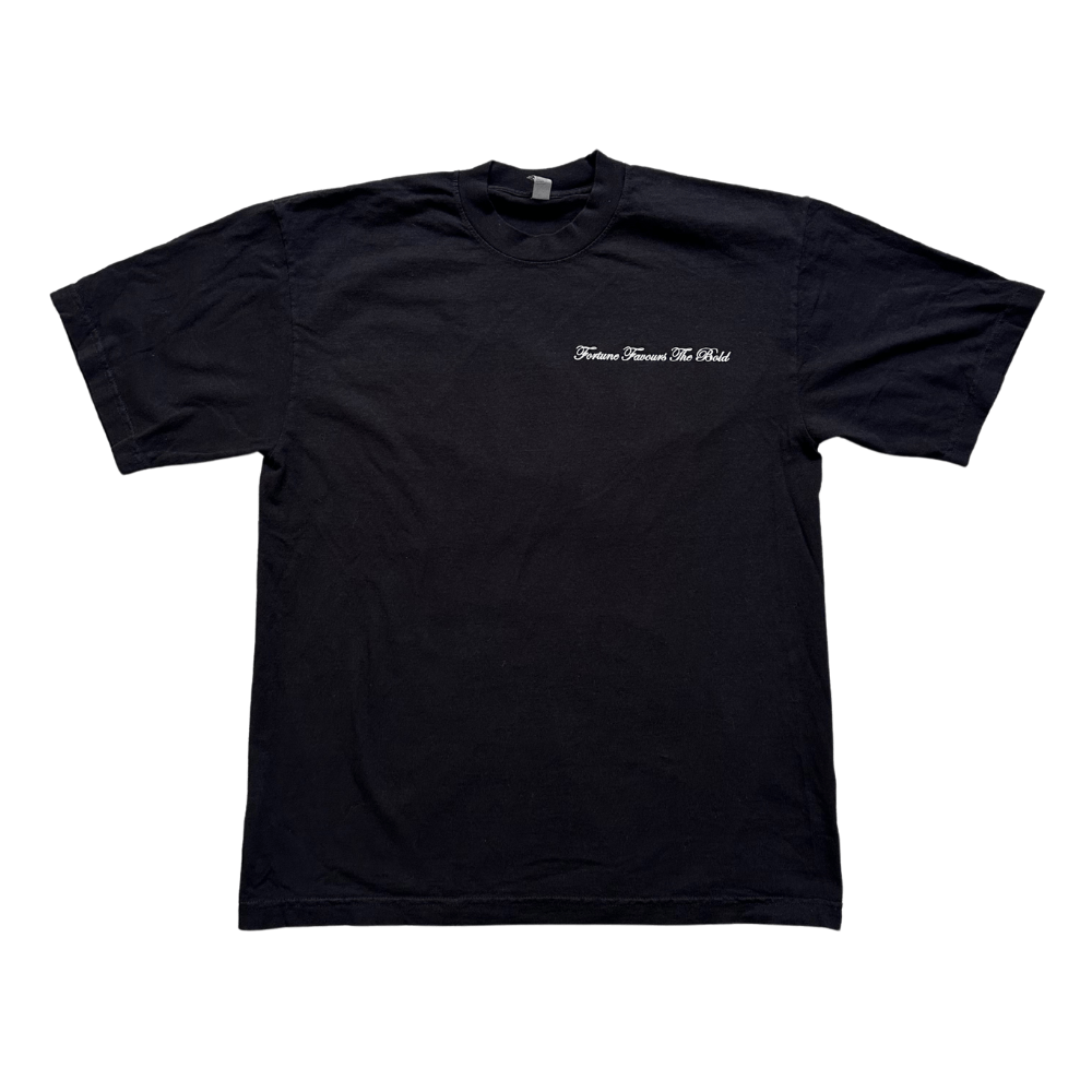 FORTUNE FAVORS THE BOLD OVERSIZED T - SHIRT - CommittedTillDeath.com