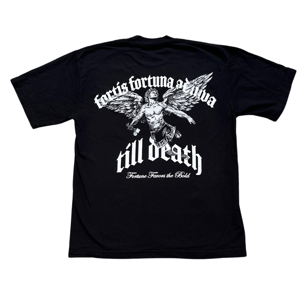 FORTUNE FAVORS THE BOLD OVERSIZED T - SHIRT - CommittedTillDeath.com