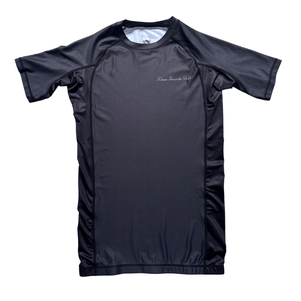 FORTUNE FAVORS THE BOLD RASH GUARD - CommittedTillDeath.com