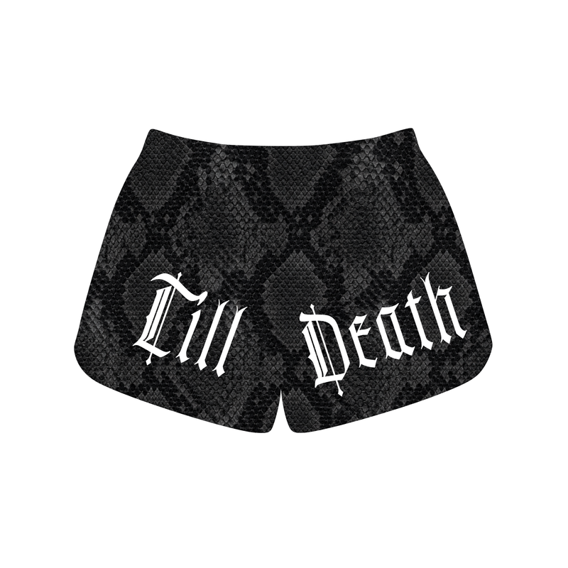 TILL DEATH SNAKE SKIN GRAPPLING SHORTS - PRE-ORDER