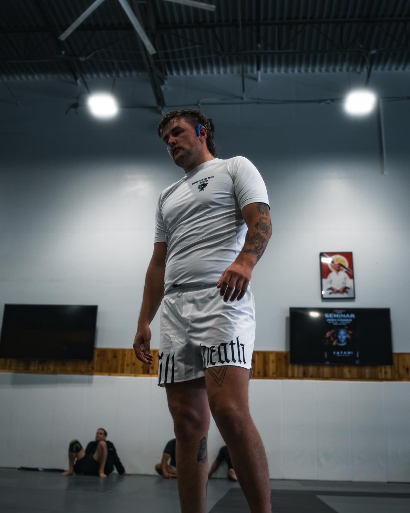 C.T.D OG RASH GUARD WHITE - CommittedTillDeath.com