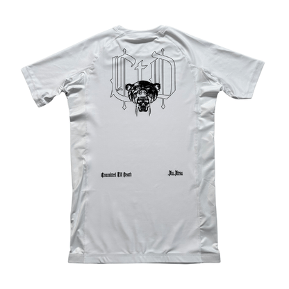 C.T.D OG RASH GUARD WHITE - CommittedTillDeath.com