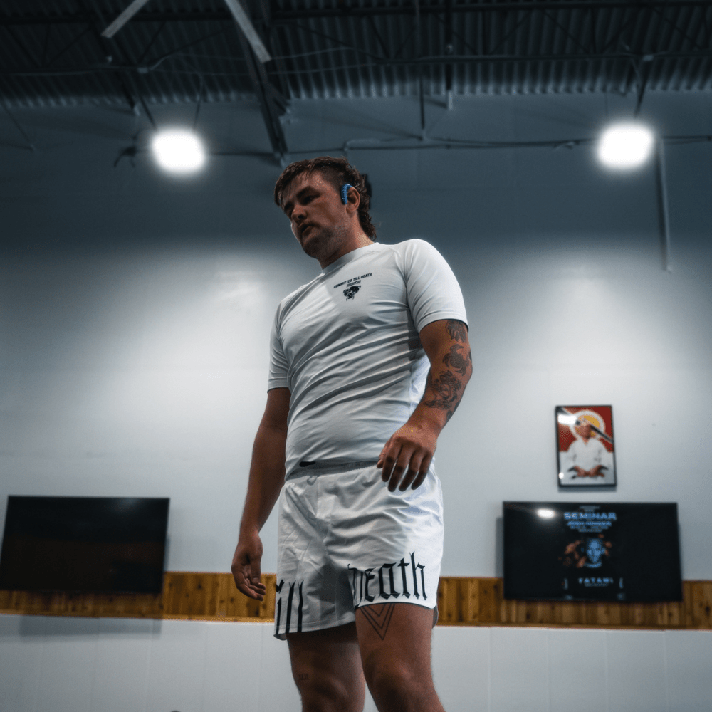 C.T.D OG RASH GUARD WHITE - CommittedTillDeath.com