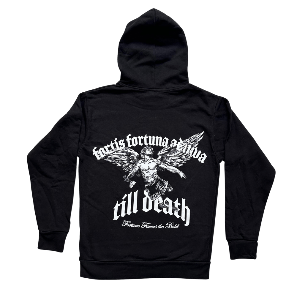 FORTUNE FAVORS THE BOLD HOODIE - CommittedTillDeath.com