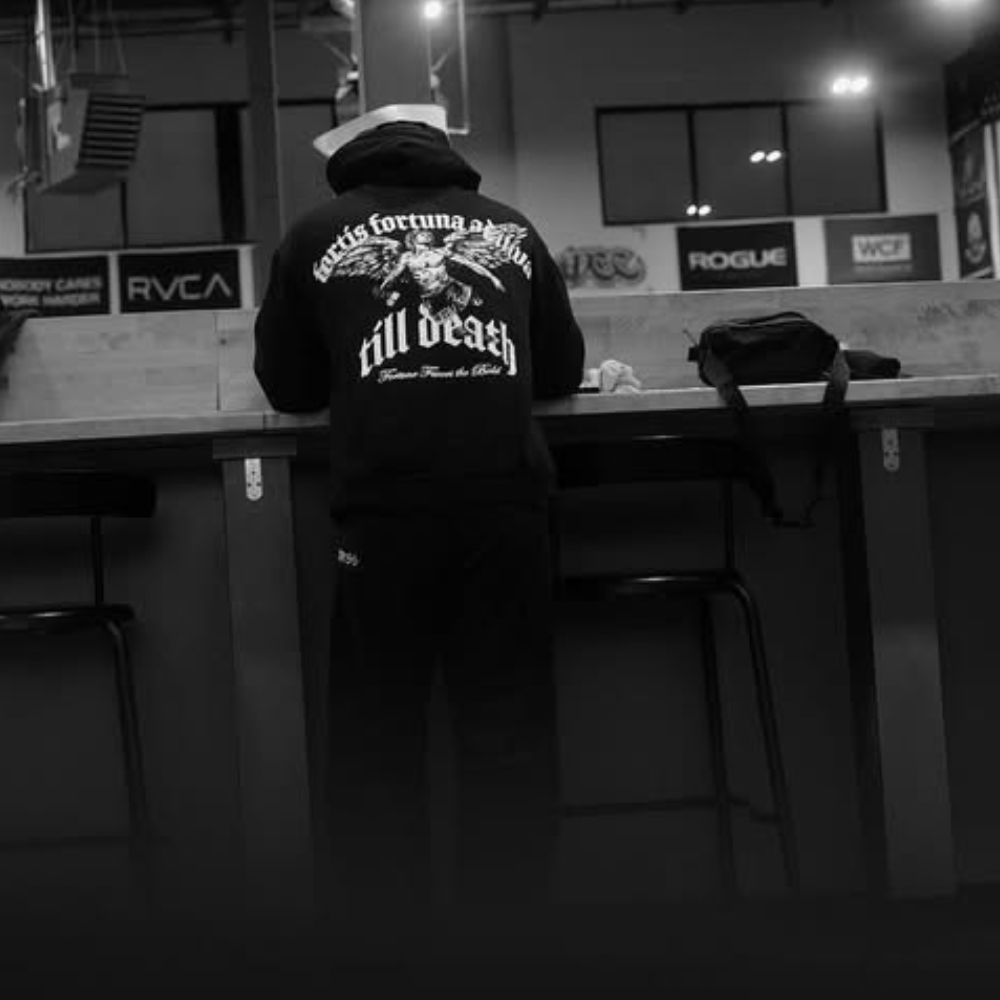 FORTUNE FAVORS THE BOLD HOODIE - CommittedTillDeath.com