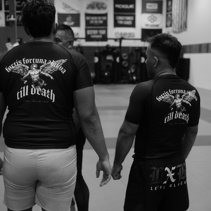 FORTUNE FAVORS THE BOLD RASH GUARD - CommittedTillDeath.com