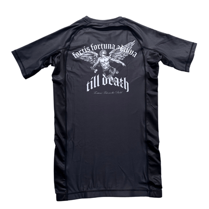 FORTUNE FAVORS THE BOLD RASH GUARD - CommittedTillDeath.com