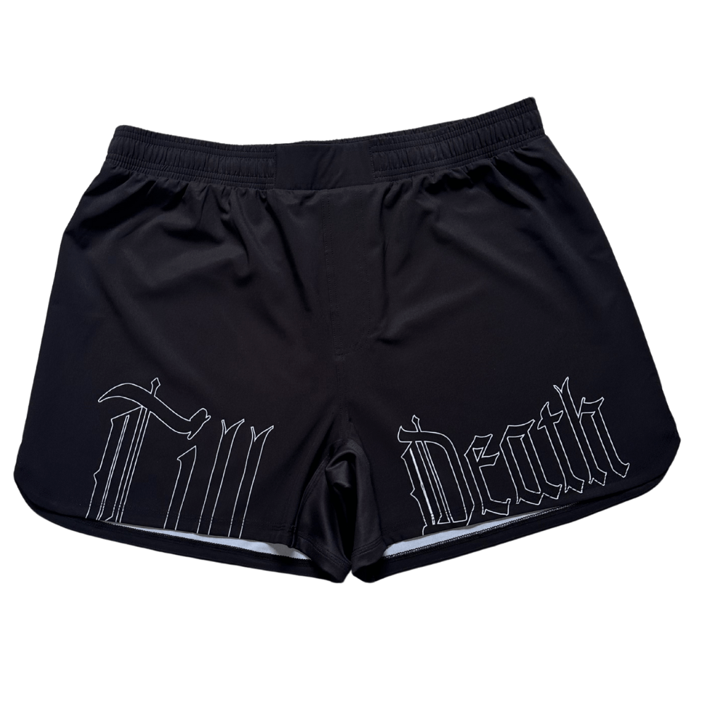 TILL DEATH GRAPPLING SHORTS - CommittedTillDeath.com